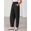 image:imageZESICA Womens Barrel Travel Pants with PocketsBlack