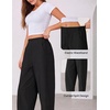image:imageZESICA Womens Barrel Travel Pants with PocketsBlack