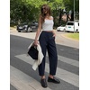 image:imageZESICA Womens Barrel Travel Pants with PocketsNavy