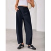 image:imageZESICA Womens Barrel Travel Pants with PocketsNavy