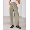 image:imageZESICA Womens Barrel Travel Pants with PocketsStone