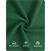 image:imageZESICA Womens Fall Mock Neck Long Lantern Sleeve Sweater Mini DressGreen