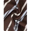 image:imageZESICA Womens Striped Oversized Fall Long Sleeve TShirts Y2K Going Out TopCoffee