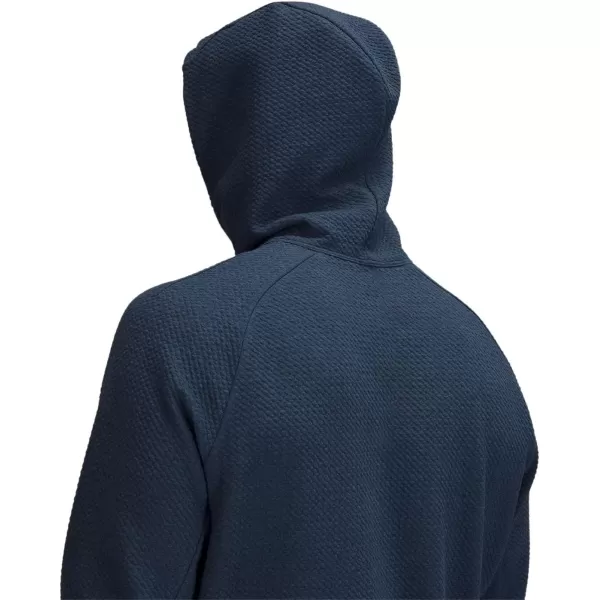 LASLULU Mens Hoodies Athletic Long Sleeve Pullover Sweatshirt Hooded Workout Tops with PocketsNavy Blue