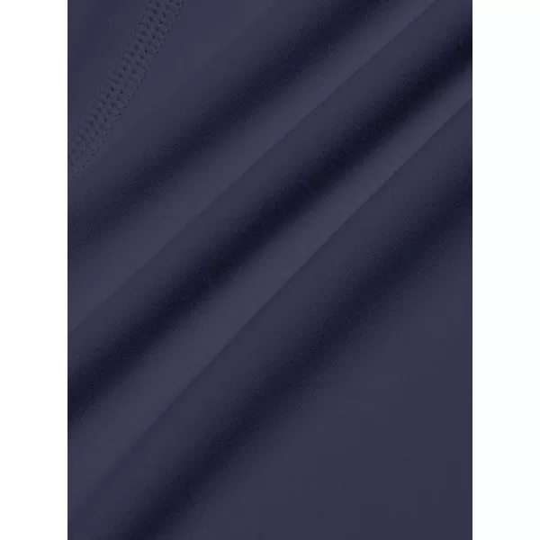 LASLULU High Waisted Workout Leggings for Women 27quot Double Seamed Buttery Soft Compression Leggings Yoga Workout PantsNavy Blue