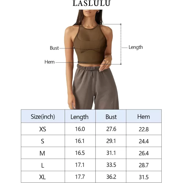 LASLULU Mesh Sports Bras for Women Sexy Wirefree Padded Workout Tank Tops Crisscross Back Yoga Bra Crop TopsArmy Green