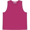 imageLASLULU Womens Crop Tops Sleeveless Workout Tops Halter Neck Cropped Tank Tops Flowy Athletic Shirts Muscle TankRose Red