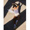 imageLASLULU Womens Sports Bra Ribbed Seamless Wirefree Padded Long Tank Tops Medium Support Workout Tops Casual Basic TopsHazy Lilac