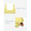 imageLASLULU Womens Longline Sports Bras Workout Yoga Gym Athletic Bra Tops Clothes Shirts Compression Padded Crop Tank TopsLemon Yellow