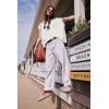 imageLASLULU Womens Polo Shirts Short Sleeve Oversized T Shirts Summer Casual Work Workout Gym Hiking TopsWhite
