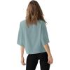 imageLASLULU Womens Cotton Short Sleeve Workout Shirts Loose Fit Crop Tops Yoga Gym Tee Casual Athletic Running TShirtsSage Green