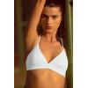 imageLASLULU Womens Double Lined Criss Cross Sports Bra Sexy Adjustable Spaghetti Straps Wireless Workout Bralettes No PaddingWhite