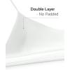 imageLASLULU Womens Double Lined Criss Cross Sports Bra Sexy Adjustable Spaghetti Straps Wireless Workout Bralettes No PaddingWhite