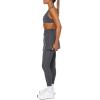 imageLASLULU Womens Tennis Skirted Leggings Yoga Gym Skirts with Leggings Athletic Golf Skorts with PocketsDark Grey