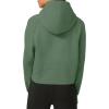 imageLASLULU Womens Fleece Hoodies Pullover 12 Zip Up Sweatshirts Long Sleeve Sweater Workout Jacket Fall Outfits 2024 Thumb HoleGrey Green