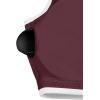 imageLASLULU Sexy Sports Bras for Women V Neck Sleeveless Padded Bra Workout Yoga Crop TopBurgundy