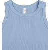 imageLASLULU Womens Crop Tops Sleeveless Workout Tops Halter Neck Flowy Athletic Shirts Cropped Tank Muscle TankBlue