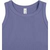 imageLASLULU Womens Crop Tops Sleeveless Workout Tops Halter Neck Flowy Athletic Shirts Cropped Tank Muscle TankBlue Nova