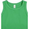 imageLASLULU Womens Crop Tops Sleeveless Workout Tops Halter Neck Flowy Athletic Shirts Cropped Tank Muscle TankIsland Green