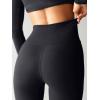 imageLASLULU Butt Lifting Workout Leggings for Women Spandex Butt Lifting High Waisted Athletic Gym Yoga Pants with Tummy ControlBlack Large