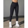 imageLASLULU Butt Lifting Workout Leggings for Women Spandex Butt Lifting High Waisted Athletic Gym Yoga Pants with Tummy ControlBlack Large