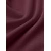 imageLASLULU Womens Sexy Off The Shoulder Long Sleeve Workout Tops Strapless T Shirts Crop Top Casual Fall OutfitsBurgundy