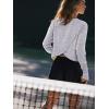 imageLASLULU Womenss Workout Tops Long Sleeve Lightweight Athletic Running Exercise Gym Yoga Hiking Tops ShirtsGrey