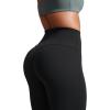 imageLASLULU Womens Fleece Lined Leggings Thermal Warm Winter Leggings for Women High Waisted Workout Yoga PantsBlack