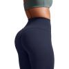 imageLASLULU Womens Fleece Lined Leggings Thermal Warm Winter Leggings for Women High Waisted Workout Yoga PantsNavy Blue