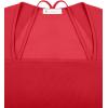 imageLASLULU Womens Sexy Square Neck Crop Top Ribbed Seamless Long Sleeve Workout Tops Halter Neck Athletic YogaRed