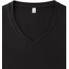 imageLASLULU Womens Long Sleeve Sexy V Neck T Shirts Basic Workout Tops Athletic Yoga Casual Crop TopBlack
