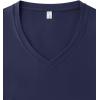 imageLASLULU Womens Long Sleeve Sexy V Neck T Shirts Basic Workout Tops Athletic Yoga Casual Crop TopNavy Blue