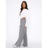 imageLASLULU Womens Wide Leg Sweatpants Baggy Straight Leg Sweatpants Y2K Dance Pants Gym Athletic Sweat Pants JoggersCharcoal