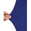 imageLASLULU Womens Long Sleeve Workout Tops Active Sheer Fitted Open Back Gym Yoga Athletic Running Tops Pilates OutfitsRoyal Blue