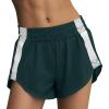 image:imageLASLULU Womens Running Shorts High Waisted Contrast Color Biker Athletic Workout Summer Gym Shorts Quick Dry with Zip PocketGreen