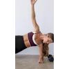 image:imageLASLULU Womens Double Layered Sports Bra Adjustable Spaghetti Straps Sexy Scoop Neck Wireless Padded Workout Yoga Crop TopsBurgundy
