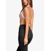 image:imageLASLULU Halter Sports Bras for Women Scoop Neck Workout Tops Padded Sleeveless Open Back Yoga Crop Gym Tank TopsSienna
