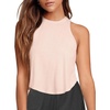 image:imageLASLULU Womens Crop Tops Sleeveless Workout Tops Halter Neck Flowy Athletic Shirts Cropped Tank Muscle TankBeige