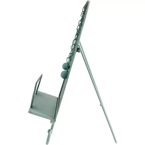 Creative CoOp Metal Cookbook Holder Blue
