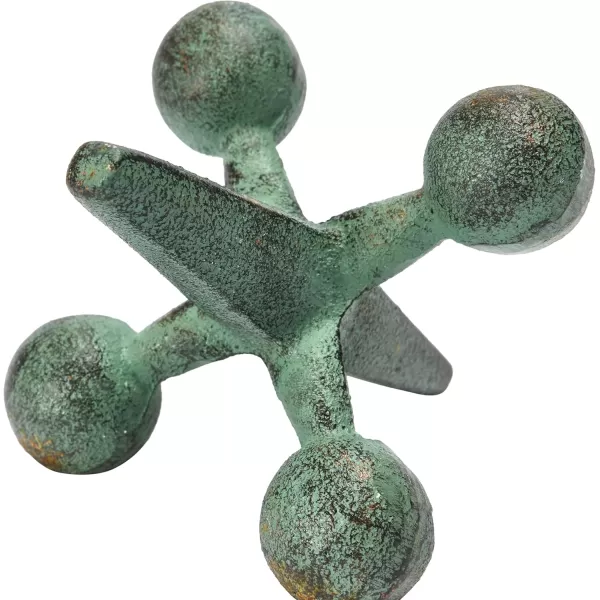 Retro Decorative Cast Iron Jack FigurinePatina