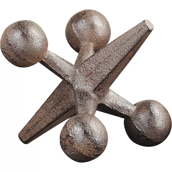 Retro Decorative Cast Iron Jack FigurineRust