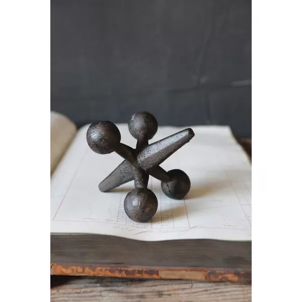 Retro Decorative Cast Iron Jack FigurineRust