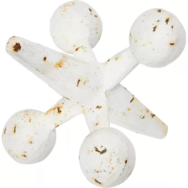 Retro Decorative Cast Iron Jack FigurineWhite