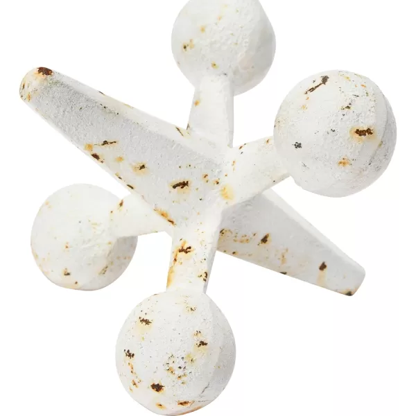 Retro Decorative Cast Iron Jack FigurineWhite