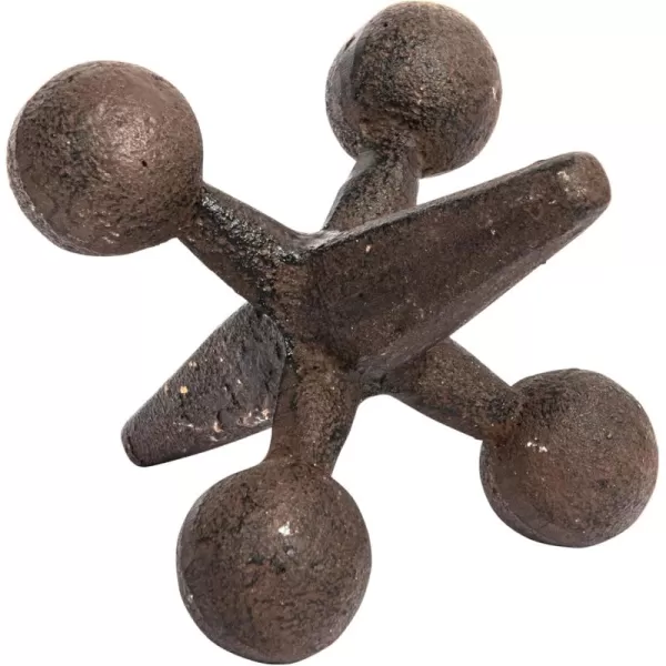 Retro Decorative Cast Iron Jack FigurineRust