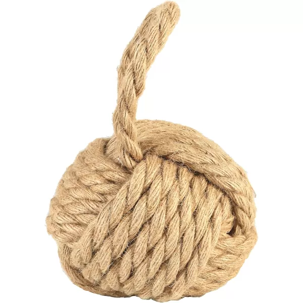 Creative CoOp Nautical Rope Knot Door StopNatural