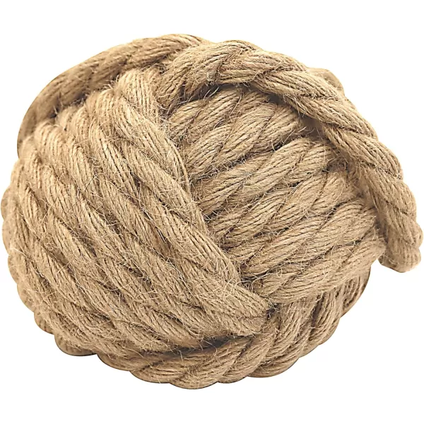 Creative CoOp Nautical Rope Knot Door StopNatural