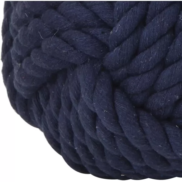 Creative CoOp Nautical Rope Knot Door StopNavy Blue