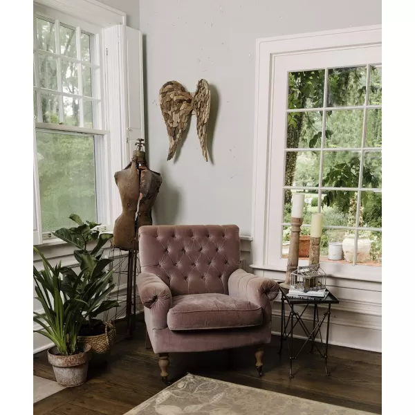 Creative Coop HD6145 Rectangle Metal Accent Table 27quot BronzeBronze