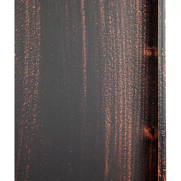 Creative Coop HD6145 Rectangle Metal Accent Table 27quot BronzeRust
